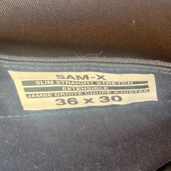 Buffalo David Bitton Slim Straight Stretch Pants - Picture 4 of 5